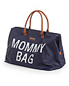 Childhome Mommy Bag, Borsa Fasciatoio 55x30x40 cm, Blu - Include materassino per il cambio! Borse Cambio
