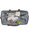 Childhome Mommy Bag, Borsa Fasciatoio 55x30x40 cm, Blu - Include materassino per il cambio! Borse Cambio