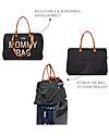 Childhome Mommy Bag Borsa Fasciatoio - 55x30x40 cm - Nero e Oro - Include materassino per il cambio! Borse Cambio