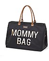 Childhome Mommy Bag Borsa Fasciatoio - 55x30x40 cm - Nero e Oro - Include materassino per il cambio! Borse Cambio