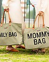 Childhome Mommy Bag in Tela - Borsa Fasciatoio - 55 x 30 x 40 cm - Kaki - Include Materassino per il Cambio! Borse Cambio