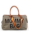 Childhome Mommy Bag in Tela - Borsa Fasciatoio - 55 x 30 x 40 cm - Kaki - Include Materassino per il Cambio! Borse Cambio