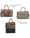 Childhome Mommy Bag in Tela - Borsa Fasciatoio - 55 x 30 x 40 cm - Kaki - Include Materassino per il Cambio! Borse Cambio