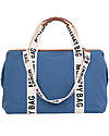 Childhome Mommy Bag - Indigo - Collezione Signature - 55x30x40 cm - Include Materassino per il Cambio! Borse Cambio