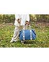 Childhome Mommy Bag - Indigo - Collezione Signature - 55x30x40 cm - Include Materassino per il Cambio! Borse Cambio