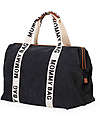 Childhome Mommy Bag - Nero - Collezione Signature - 55x30x40 cm - Include Materassino per il Cambio! Borse Cambio