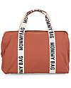 Childhome Mommy Bag - Terracotta - Collezione Signature - 55x30x40 cm - Include Materassino per il Cambio! Borse Cambio