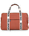 Childhome Mommy Bag - Terracotta - Collezione Signature - 55x30x40 cm - Include Materassino per il Cambio! Borse Cambio