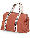 Childhome Mommy Bag - Terracotta - Collezione Signature - 55x30x40 cm - Include Materassino per il Cambio! Borse Cambio