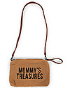Childhome Mommy Treasures Pochette Donna - 34x21 cm - Teddy Beige Trousse e Pochette