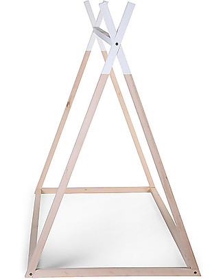 Childhome OUTLET Struttura Letto Tipi, Legno di Faggio Massello - 200x90 cm - Pezzo di Showroom Letti Montessoriani