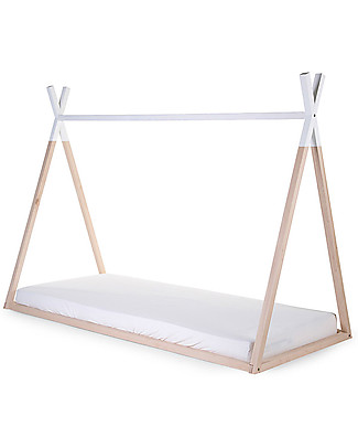Childhome OUTLET Struttura Letto Tipi, Legno di Faggio Massello - 200x90 cm - Pezzo di Showroom Letti Montessoriani