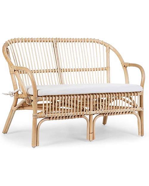 Childhome Panca in Rattan Montana Kid + Cuscino unisex (bambini)