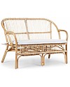 Childhome Panca in Rattan Montana Kid + Cuscino Panche