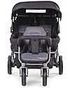 Childhome Passeggino Trigemellare, Antracite - per 3 Bambini da 6 mesi a 15 kg! Passeggini Classici