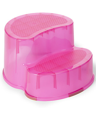 Childhome Pedana per Bambini con Gradini Antiscivolo - Fucsia Pedana