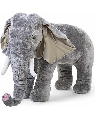 Childhome Peluche di Elefante Gigante - Alto ben 75 cm Peluche