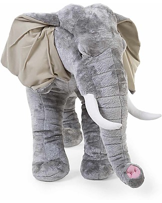 Childhome Peluche di Elefante Gigante - Alto ben 75 cm Peluche