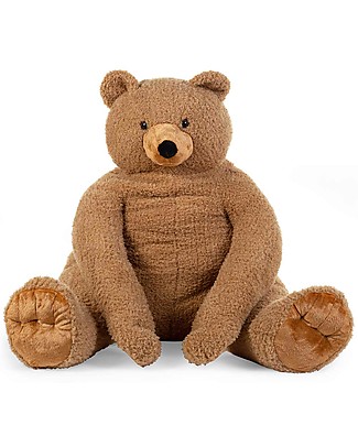 Childhome Peluche di Orso Seduto Gigante - Alto ben 100 cm! Decorazioni
