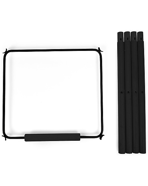 Childhome Prolunga Extra per Seggiolone Evolutivo Evolu 2 e ONE.80° - Nero Accessori per Seggioloni
