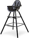 Childhome Prolunga Extra per Seggiolone Evolutivo Evolu 2 e ONE.80° - Nero Accessori per Seggioloni