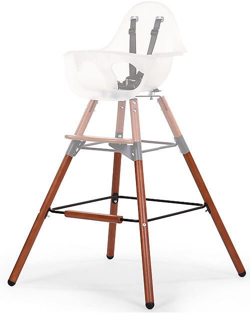 Childhome Prolunga Extra per Seggiolone Evolutivo Evolu 2 e ONE.80° - Noce e Nero Accessori per Seggioloni
