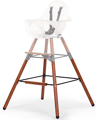 Childhome Prolunga Extra per Seggiolone Evolutivo Evolu 2 e ONE.80° - Noce e Nero Seggioloni