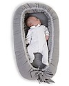 Childhome Riduttore Baby Nest - Grigio - Rivestito in cotone Riduttori Lettino