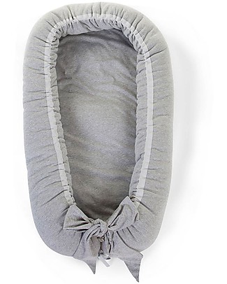 Childhome Riduttore Baby Nest - Grigio - Rivestito in cotone Riduttori_