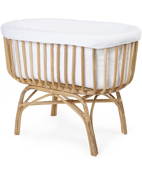 Childhome Rivestimento per Culla in Rattan Childhome - 95,0 x 65,0 x 33,0 cm Culle e Ceste