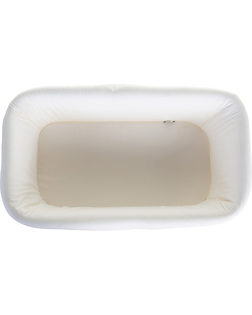 Childhome Rivestimento Rettangolare per Culla in Rattan - Bianco - 90,0 x 52,0 x 35,0 cm Culle e Ceste