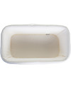 Childhome Rivestimento Rettangolare per Culla in Rattan - Bianco - 90,0 x 52,0 x 35,0 cm Culle e Ceste
