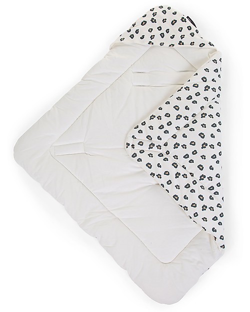 Childhome Sacco Nanna Universale Invernale Leopard - 75x75 cm - Ideale per Sdraietta Sacchi Nanna