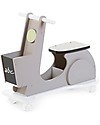 Childhome Scooter Cavalcabile con Ruote a 360° -  Grigio Cavalcabili