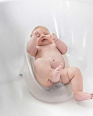 Childhome Sdraietta da Bagno per Neonati - Bianco Scintillante Vaschette
