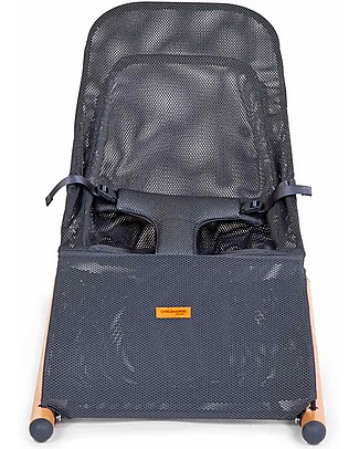 Childhome Sdraietta Evolux - Tessile in Rete - Antracite Naturale Sdraiette_FAKE