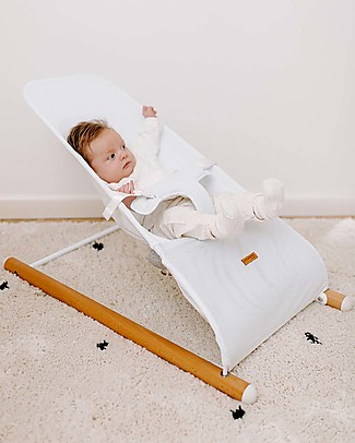 Childhome Sdraietta Evolux - Tessile in Rete - Bianco Naturale Sdraiette_FAKE