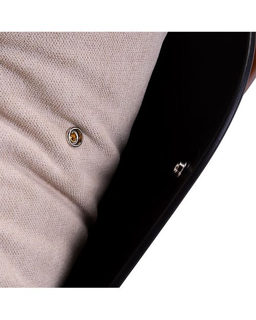 Childhome Sedia a Dondolo per Allattamento - Bianco e Nero Sedie a Dondolo