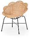 Childhome Sedia a Forma di Fiore - Rattan - Design Vintage Sedie