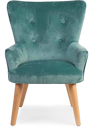 Childhome Sedia Classica Imbottita per Bambini - Verde Sedie
