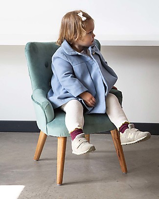 Childhome Sedia Classica Imbottita per Bambini - Verde Sedie