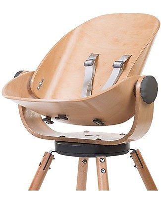 Childhome Seduta Evolu Newborn, Naturale/Antracite - Per Seggioloni Evolu ed Evolu ONE.80° Seggioloni Pappa