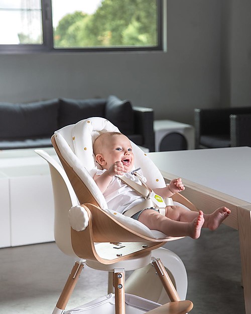 Childhome Seduta Evolu Newborn, Naturale/Bianco - Per Seggioloni Evolu ed Evolu ONE.80° Accessori per Seggioloni