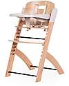 Childhome Seggiolone Evolutivo Evosit + Seduta Newborn - Natural  Seggioloni Pappa