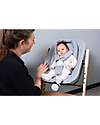 Childhome Seggiolone Evolutivo Evosit + Seduta Newborn - Natural  Seggioloni Pappa