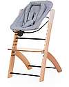 Childhome Seggiolone Evolutivo Evosit + Seduta Newborn - Natural  Seggioloni Pappa