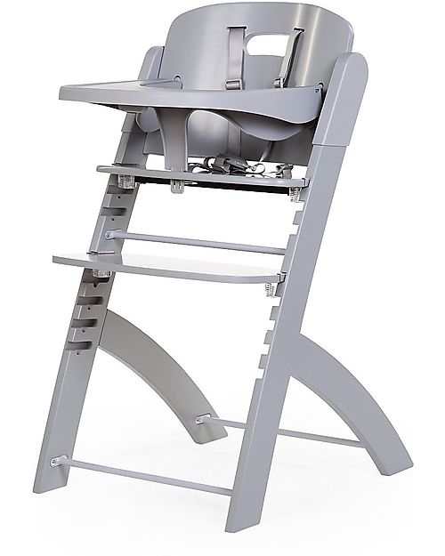Childhome Seggiolone Evolutivo Evosit + Seduta Newborn - Stone Grey Seggioloni Pappa