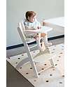 Childhome Seggiolone Evolutivo Evosit + Vassoio per Pappa Bianco - 53x45x86 cm - da 6 Mesi Seggioloni Pappa
