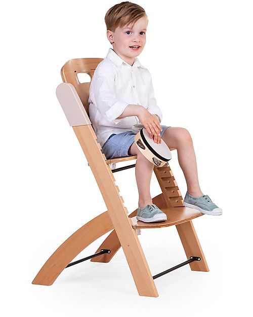 Childhome Seggiolone Evolutivo Evosit + Vassoio per Pappa Natural - 53x45x86 cm - da 6 Mesi Seggioloni Pappa
