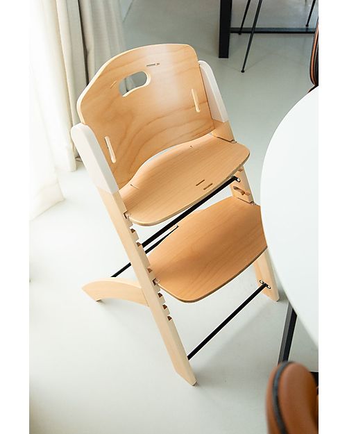 Childhome Seggiolone Evolutivo Evosit + Vassoio per Pappa Natural - 53x45x86 cm - da 6 Mesi Seggioloni Pappa